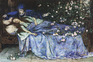 Sleeping Beauty by Henry Meynell Rheam